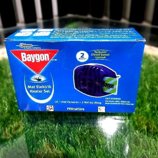 BAYGON MAT Elektrik set / obat nyamuk elektrik
