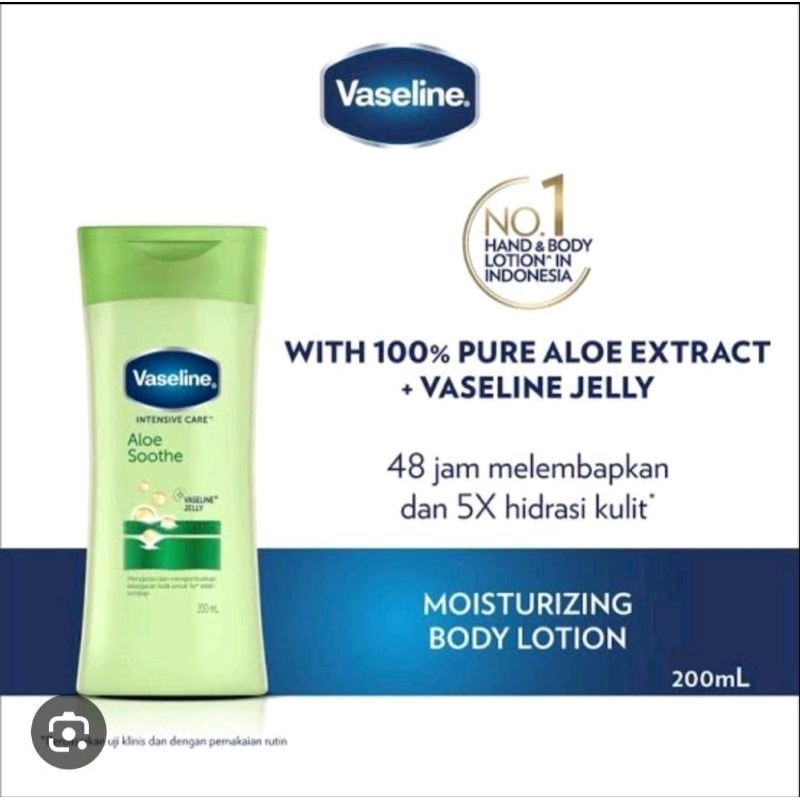 Vaseline Aloe Soothe 200ml