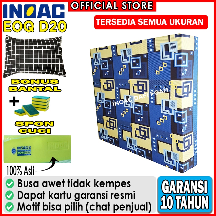 kasur busa inoac no 1 kasur inoac EOQ D20 tebal busa 30cm tersedia semua ukuran kasur no 1 no 2 no 3