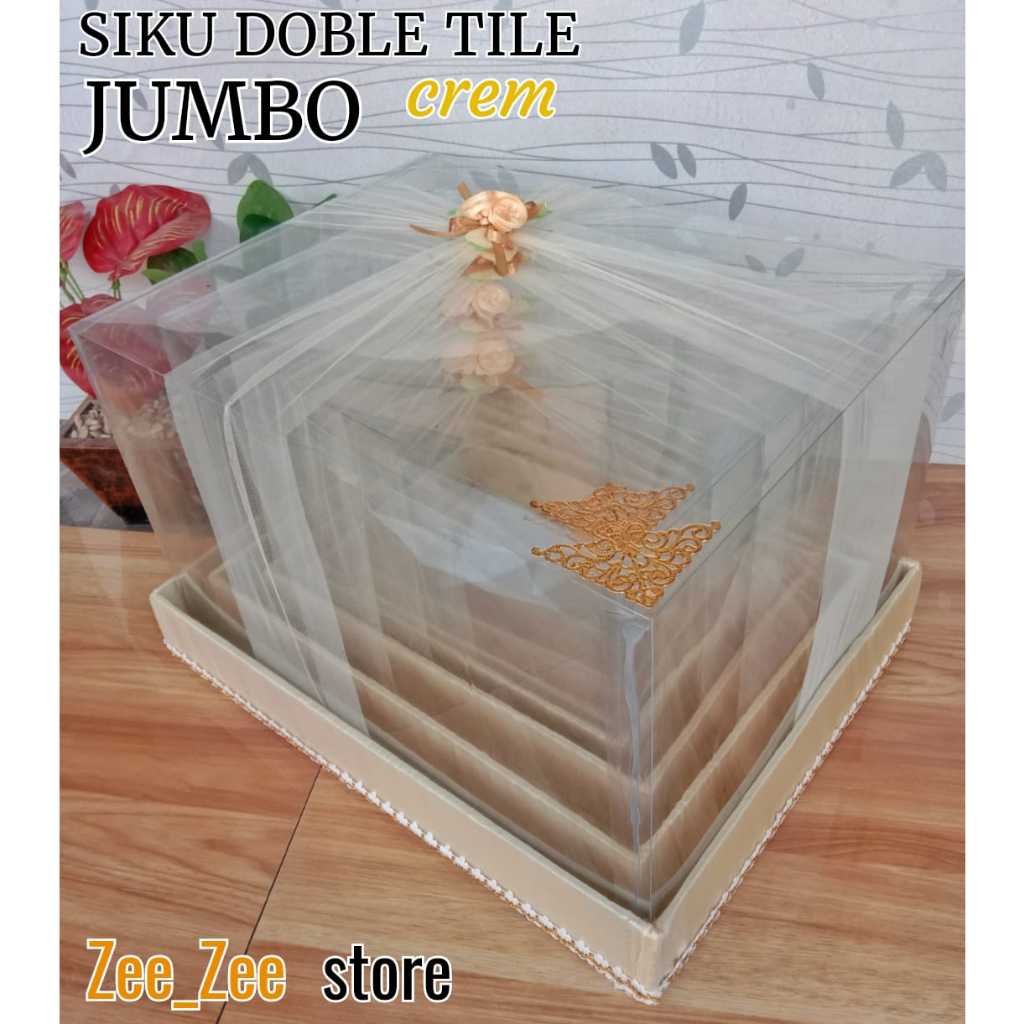 Kotak Seserahan Pernikahan Set Lengkap Isi 4 Box Hantaran Parcel Mika Unik Kekinian