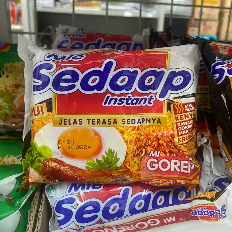 

Sedaap Mie Instan Goreng Kuah Semua Rasa