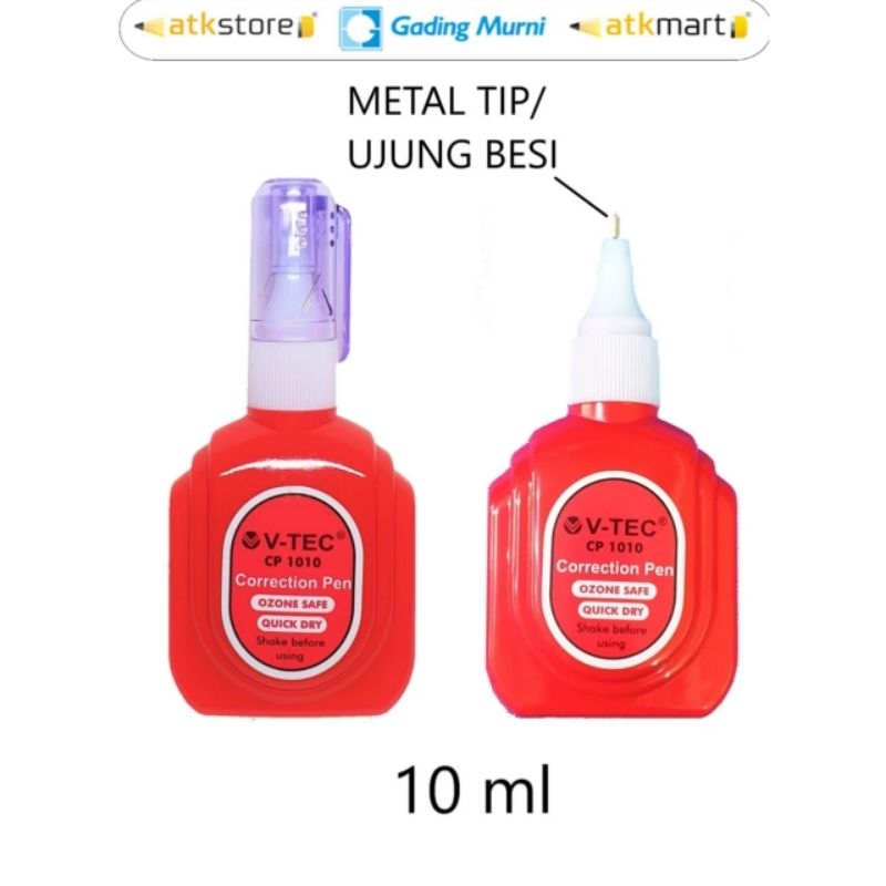 

V-tec Tip-ex CP1010 10ML II V-tec Correction Tape CP 1010 10ML