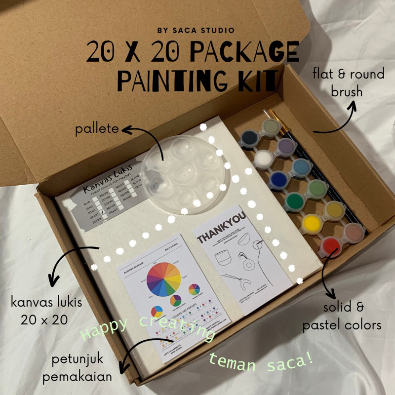 

PAINTING KIT 20x20 by Saca Studio