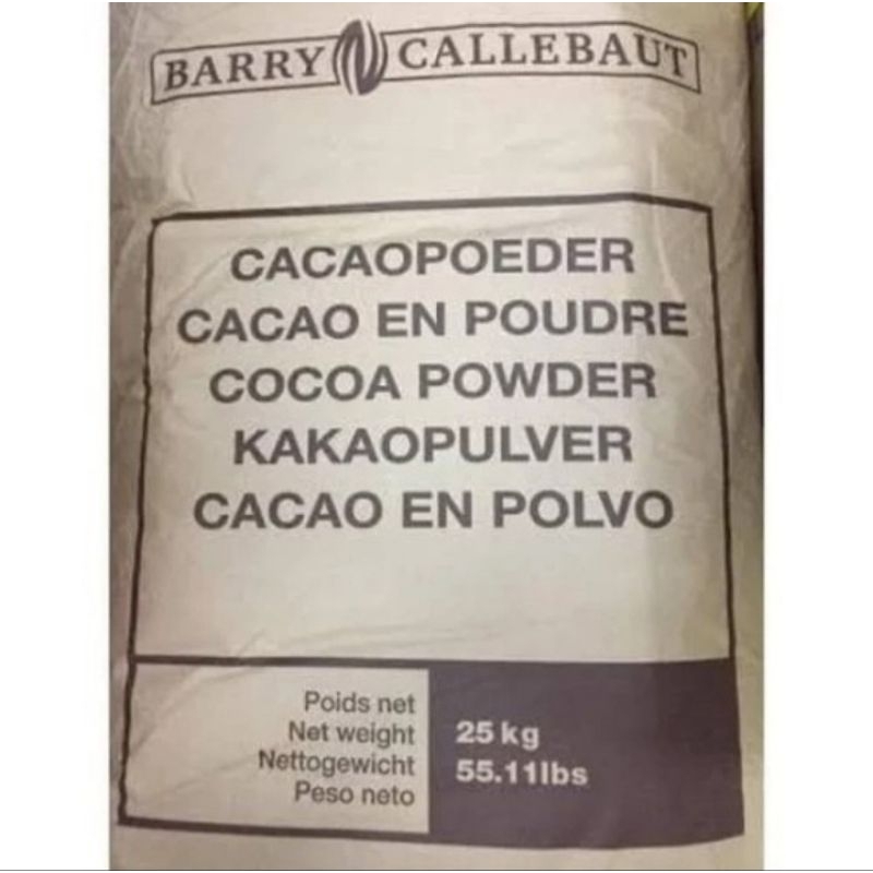 

cocoa powder barry callebaut 25kg / coklat bubuk barry callebaut 1sak