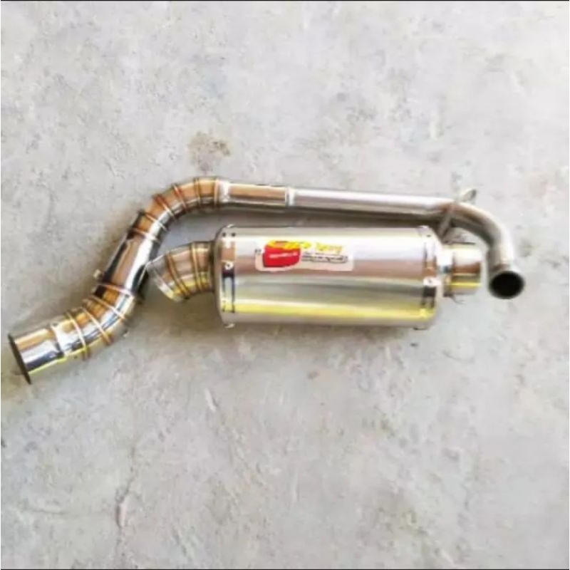 KNALPOT RACING CLD OVAL BUAT MOTOR BEAT SECOOPY VARIO 110 MIO Sporty MIO GT MIO J