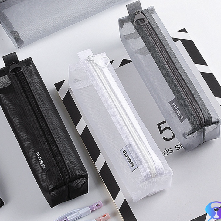 

GHQM9588 Stok terbaru Tempat Pensil TRANSPARAN / SIMPLE STYLE-Suning Mall