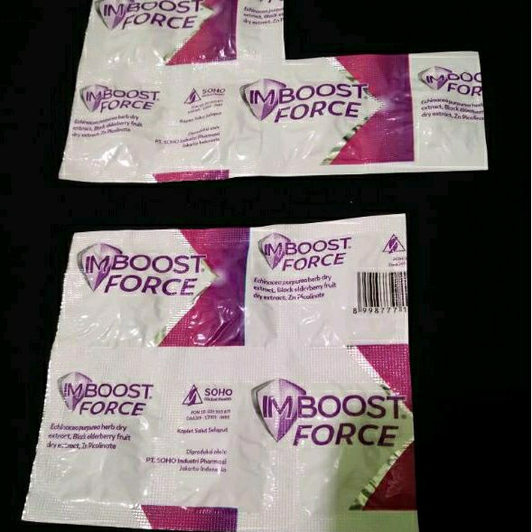 Imboost force eceran untuk daya tahan tubuh