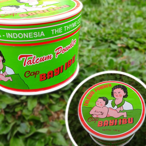 (ORI) Bedak Talc BAYI IBU, Bedak Gatal BEDAK BAYI CAP IBU PUPUR BADAN BAYI GATAL IRITASI LEMBUT HALU