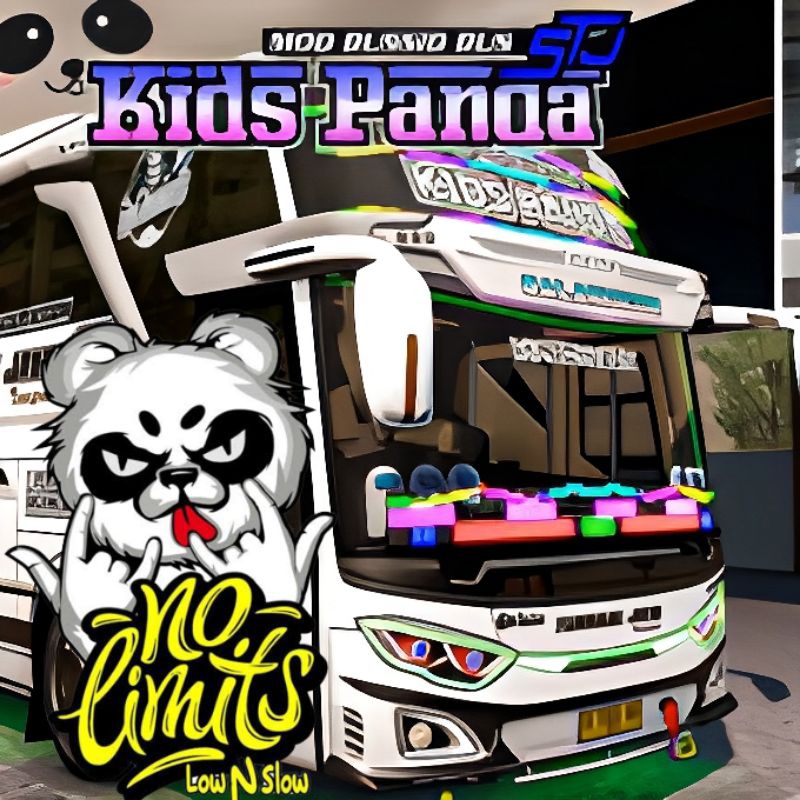 

STIKER BUS BASURI PANDA KEREN