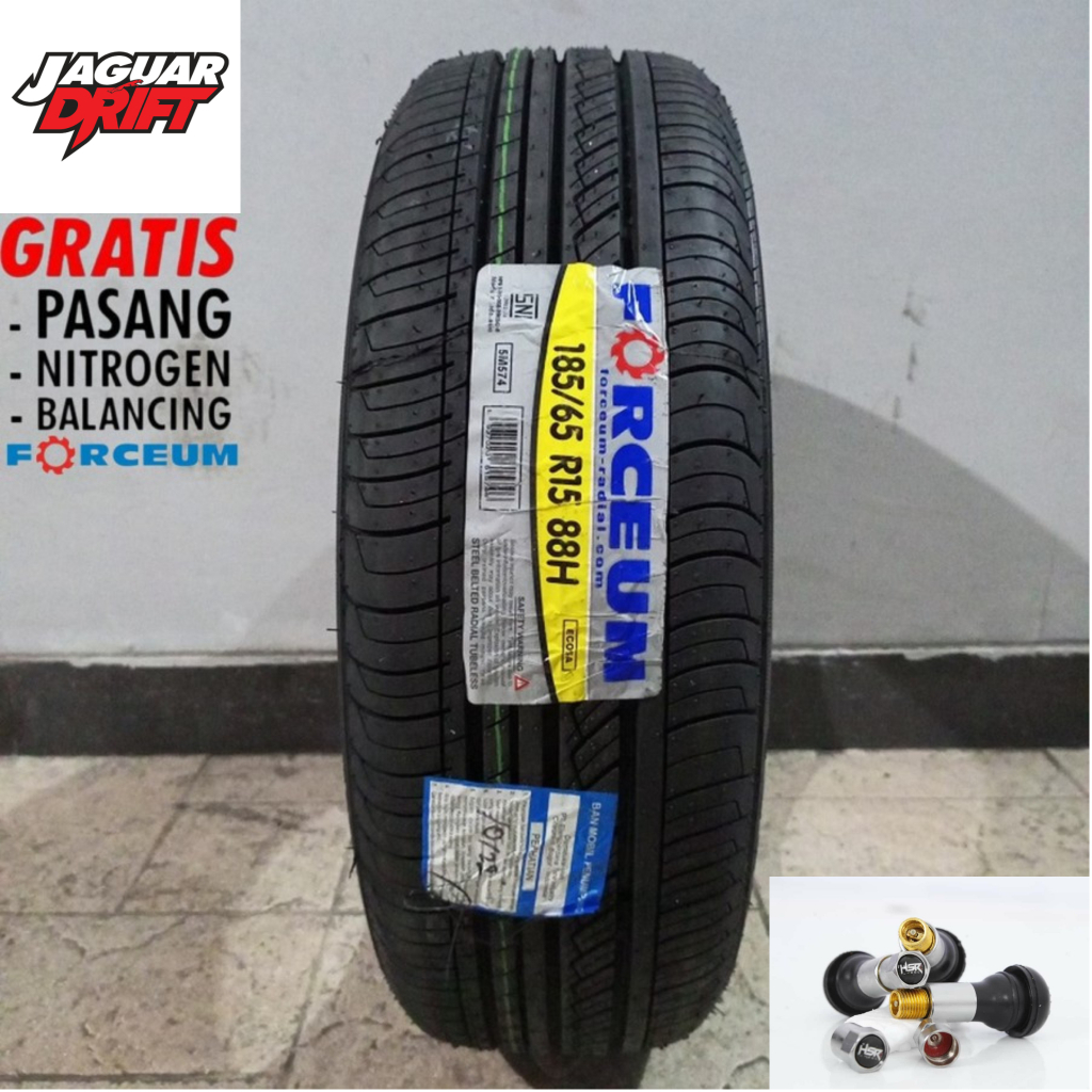 BAN LUAR TUBLES AWET FORCEUM ECOSA UKURAN 185 65 RING 15 BAN TAHUN TERBARU BAN MOBIL
