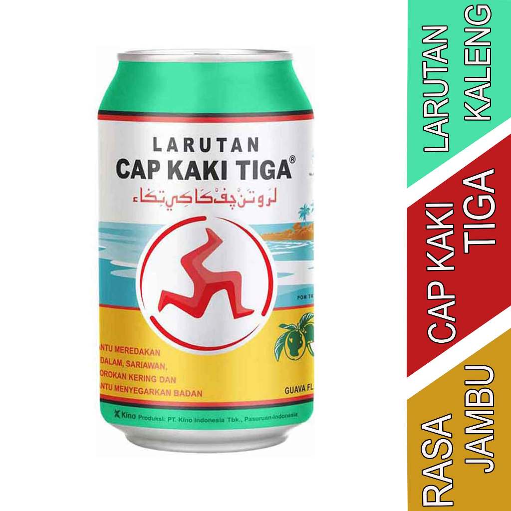 

Minuman Rasa Jambu - Larutan Cap Kaki Tiga - Minuman Kemasan Kaleng