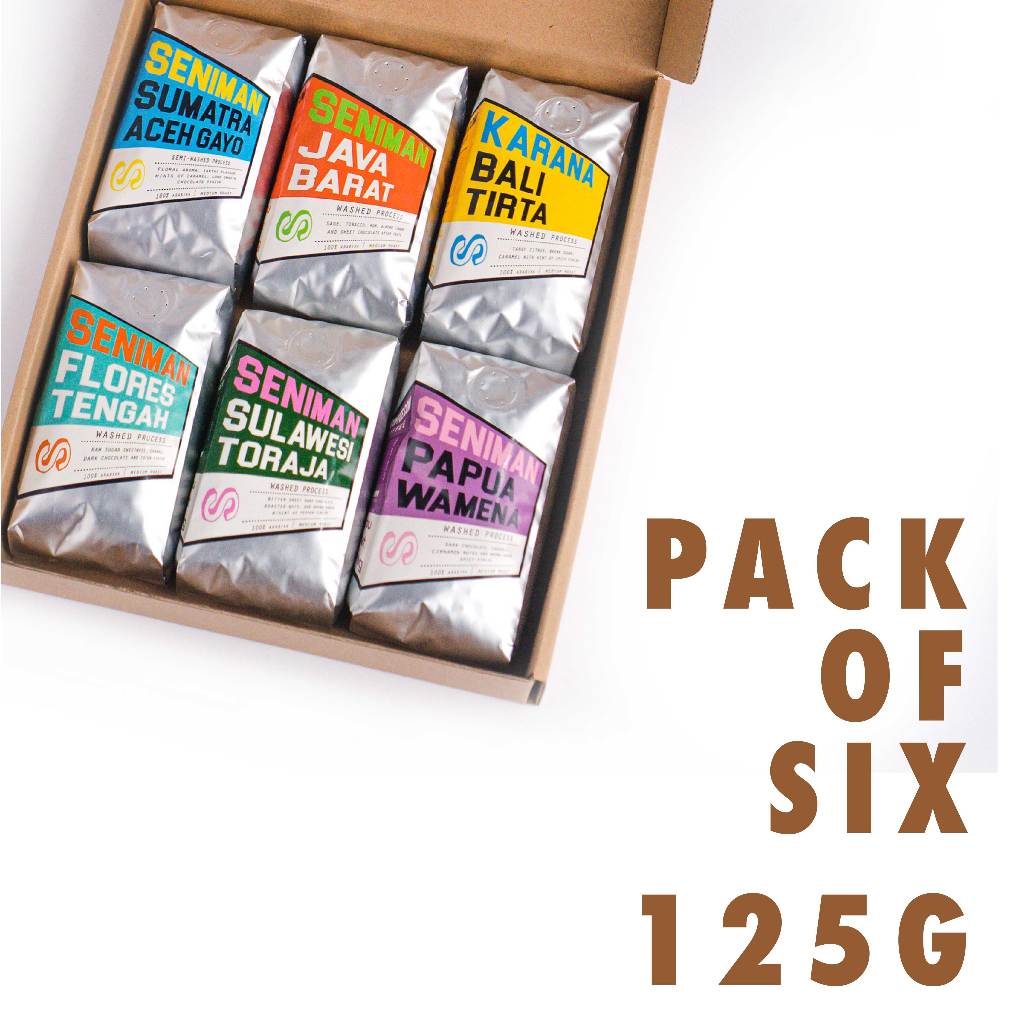 

Seniman Coffee Beans/ 6 Pax Of 125gram