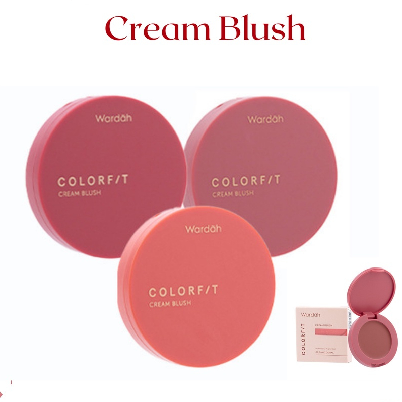 Wardah Colorfit Cream Blush | Blush On