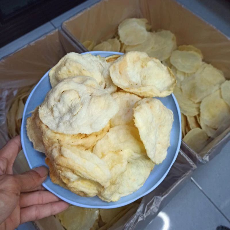 

1KG Emping Melinjo SUPER TIPIS - Emping Mentah
