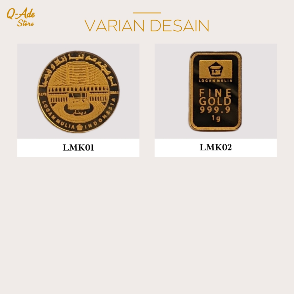 Custom Size LMK001 - LMK002 | Laser Akrilik Logam Mulia Mahar | Custom Cutting/ Grafir Dekorasi Maha