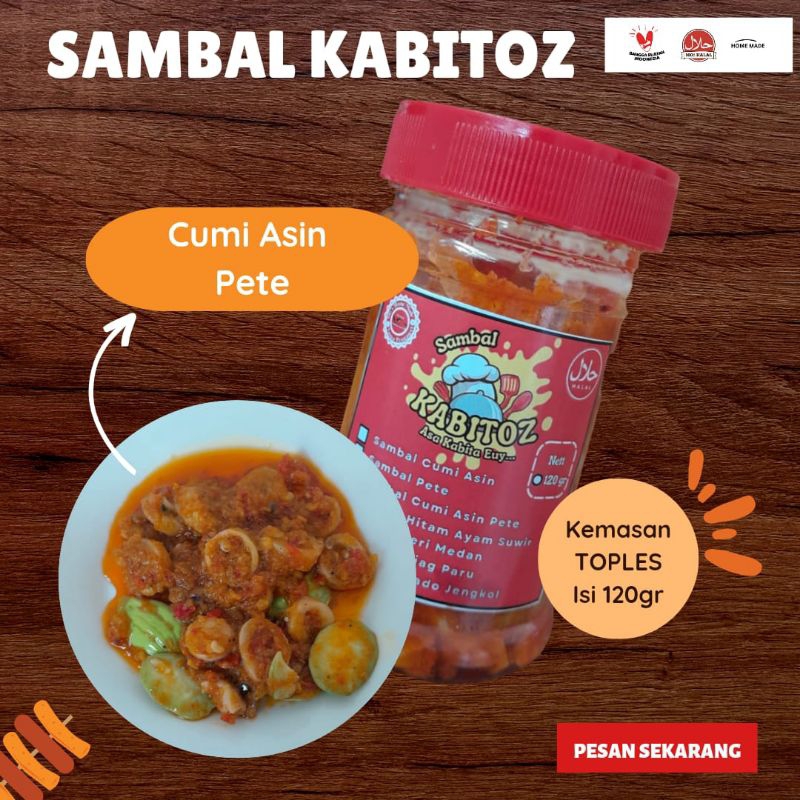 

[KABITOZ] Sambal CUMI Kemasan TOPLES Satuan