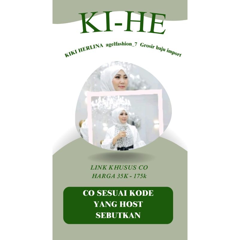 KI-HE CO LIVE KHUSUS KODE FF