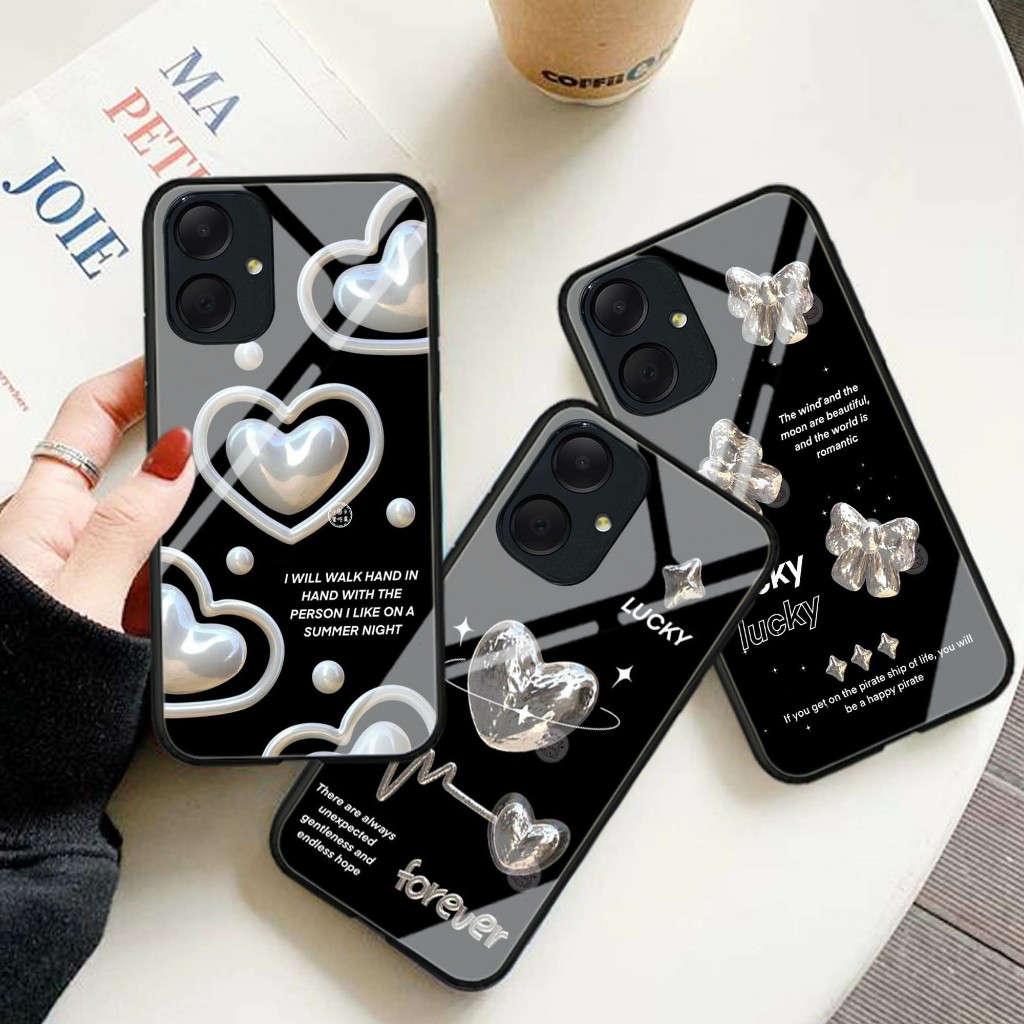 Softcase kaca Samsung A05 A05s - kesing hp Samsung A05 A05s - Case Samsung A05 A05s - Case Cantik Sa