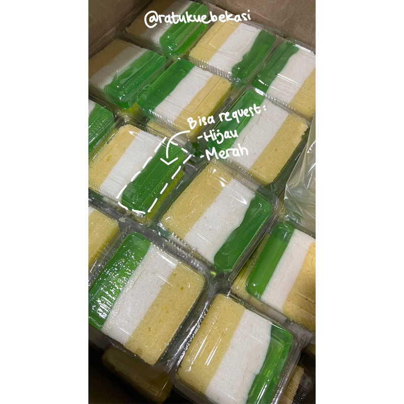 

Bolu Agar 3 Lapis Jajanan Pasar Kue Tradisional