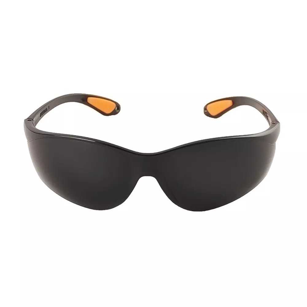 Kaca Mata Safety Smoke Hitam - Kaca Mata Las Hitam Pekat DIN 11 / Kacamata Las Sporty