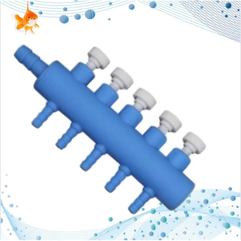 Pengatur udara airpump aerator KRAN ANGIN 5 LUBANG