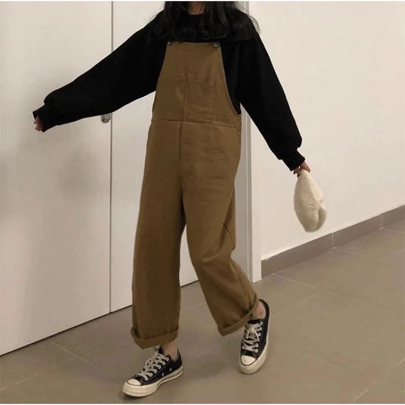 JUMPSUIT WANITA KOREAN STYLE/BAJU KODOK WANITA REMAJA CASUAL