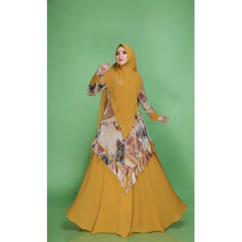 [𝗟𝗶𝘃𝗲 𝗣𝗿𝗼𝗱𝘂𝗰𝘁] Zivana Syari Series iRna syari Ceruty Premium READY RUMAH GAMIS SURABAYA