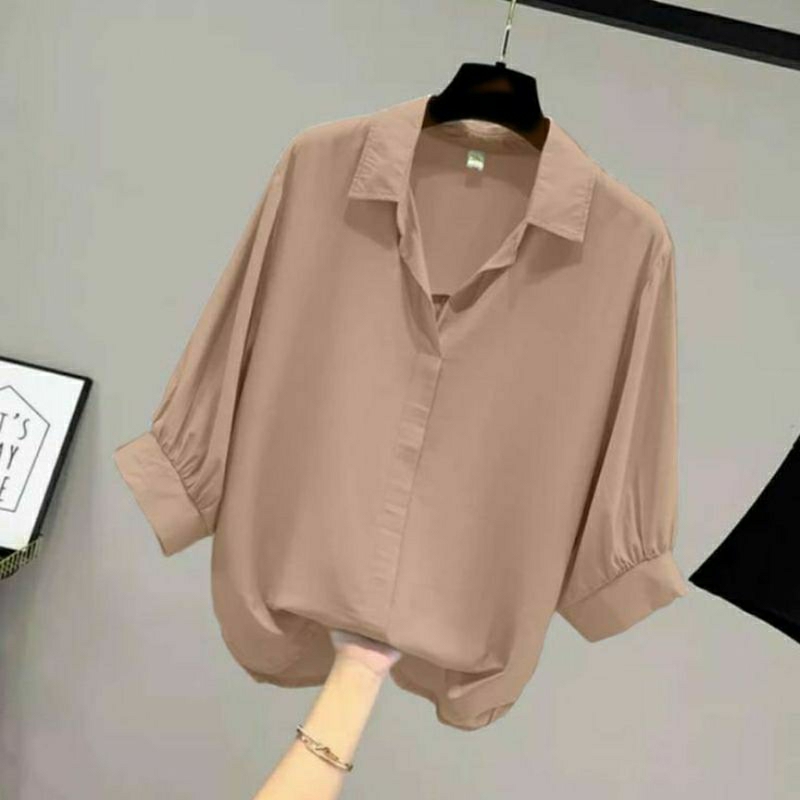 KEMEJA MORI/BLOUSE WANITA KOREAN STYLE