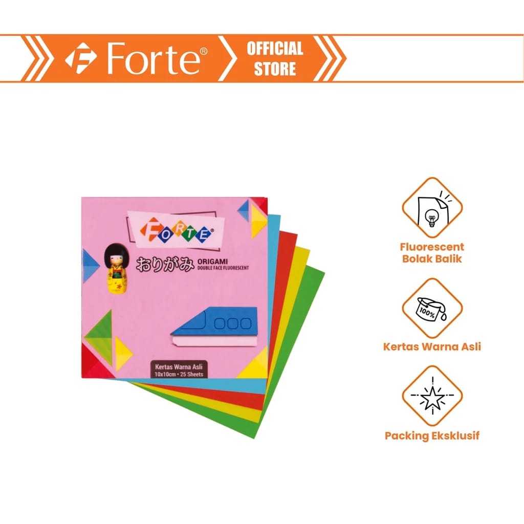 

KERTAS LIPAT ORIGAMI FORTE 10X10