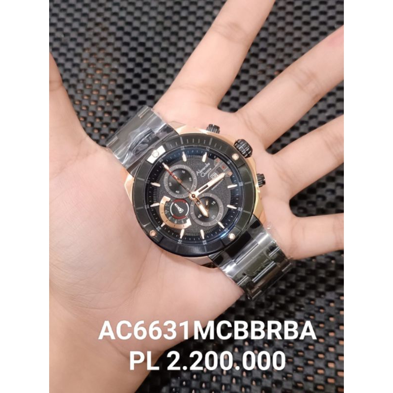 JAM TANGAN PRIA ALEXANDRE CHRISTIE AC 6631 AC6631 BBRBA ORIGINAL