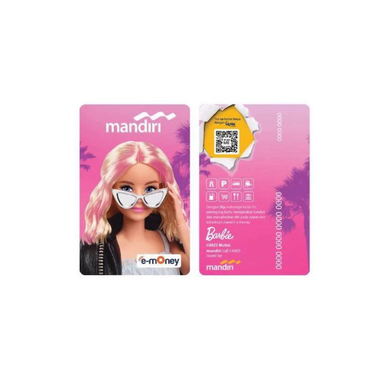 Mandiri E-Money edisi Barbie