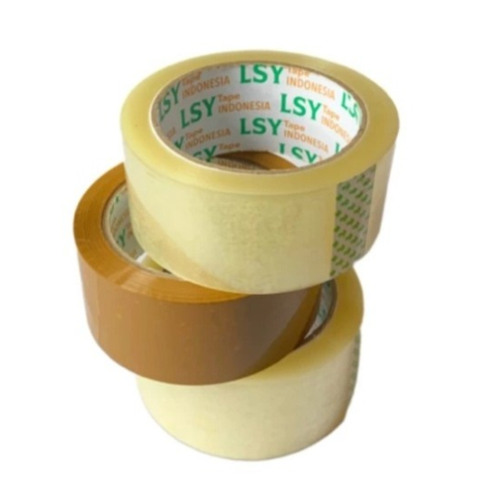 

LAKBAN MURAH 45MM 90Y/TAPE LAKBAN BENING &COKLAT