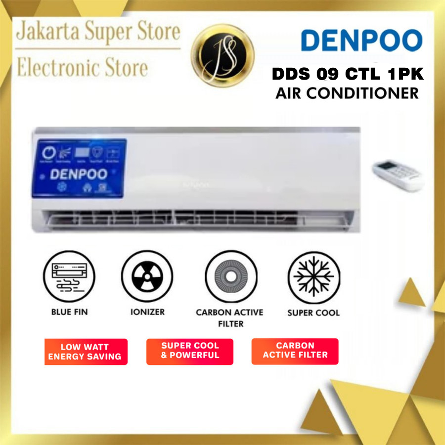 AC SPLIT DENPOO 1 PK DDS 09 CTL