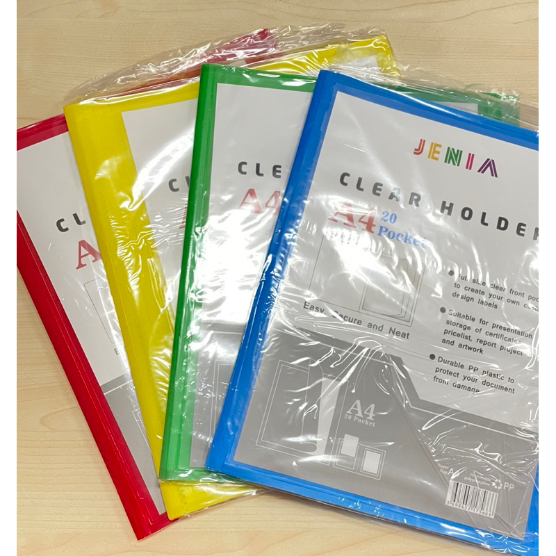 

Clear Holder A4 20 lembar