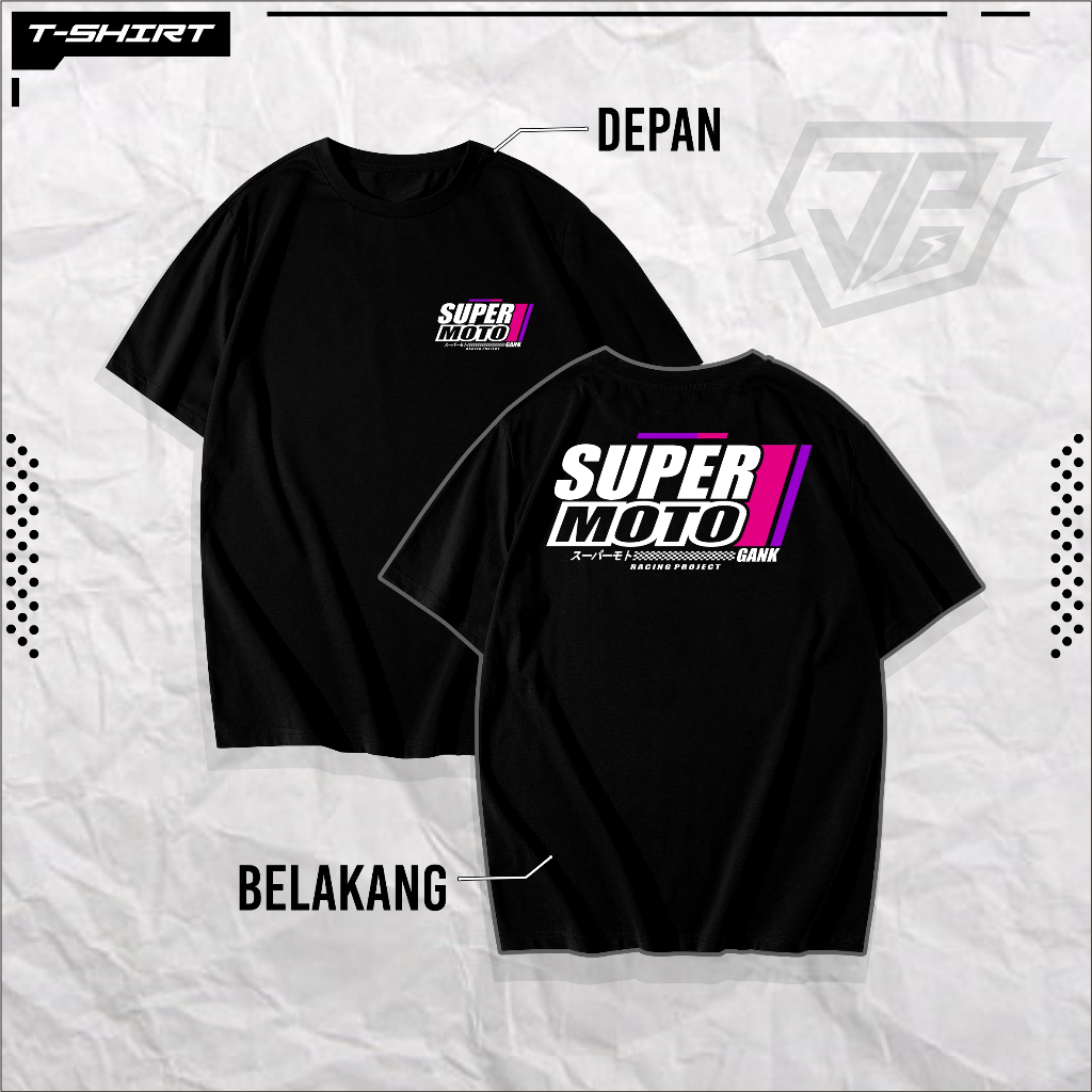 KAOS SUPERMOTO RIDER CRF DTRACKER WR KLX KTM// SUPERMOTO GANK//UNISEX//SJP-04