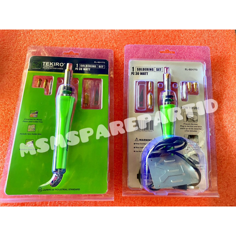 TEKIRO SOLDERING SET 30WATT SOLDER MULTIFUNGSI TEKIRO SOLDER LISTRIK TEKIRO