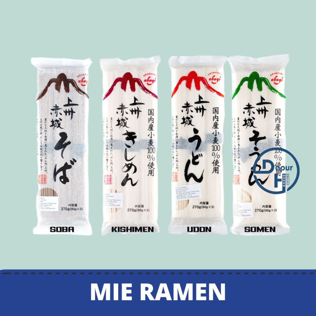 

JOSHU AKAGI Ramen Udon Soba 270 g │ Mie Kering Import Jepanggg...