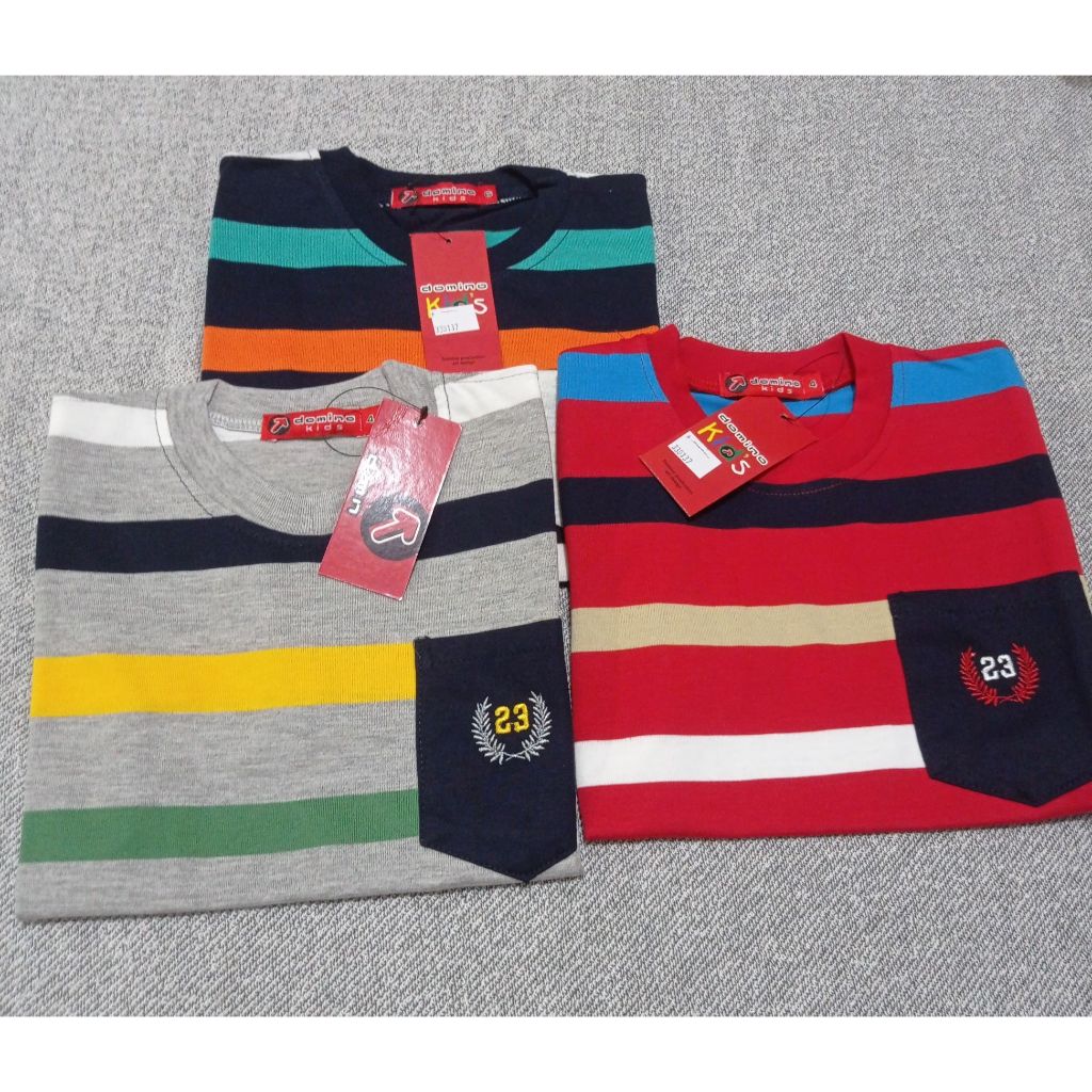 KAOS SALUR ANAK DOMINO/ KAOS ANAK/ IVAN KIDS