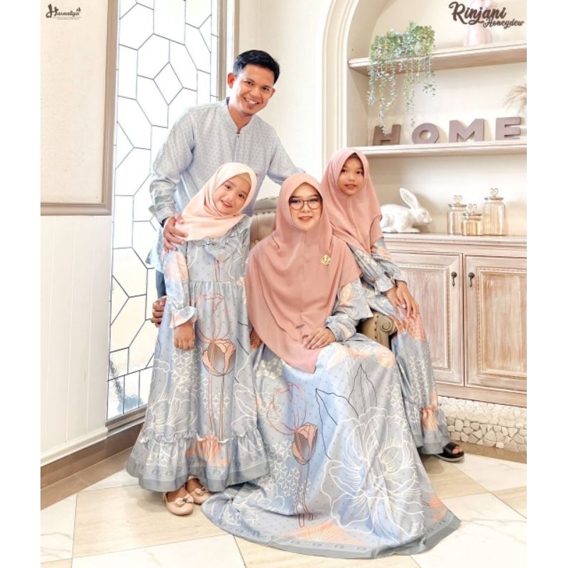 Sarimbit Rinjani Hasnaliya warna honeydew