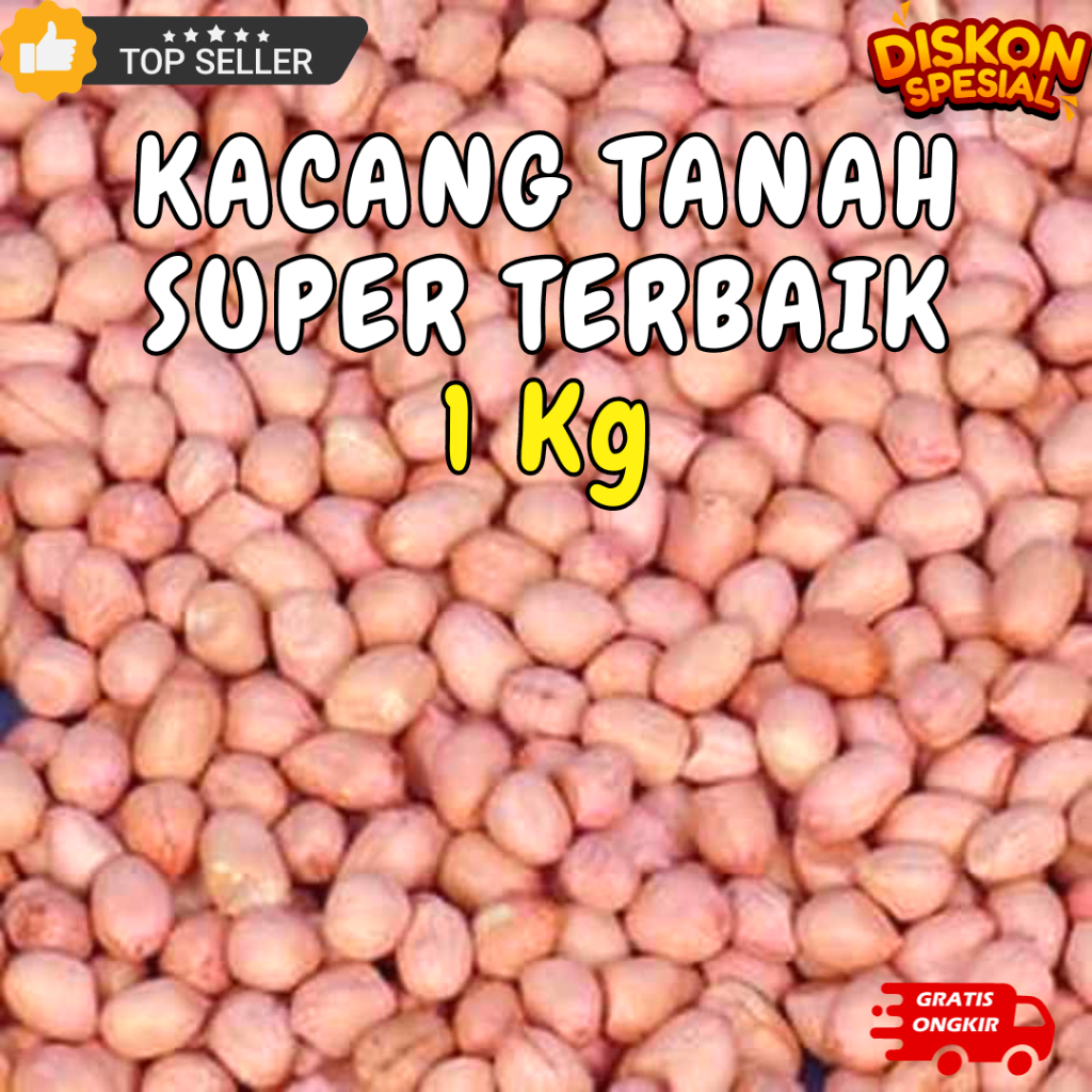 

Kacang Tanah Mentah Super 1 Kg