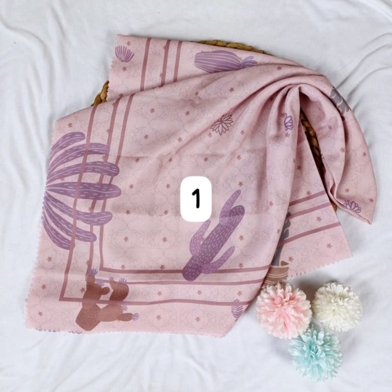 Fh scarf motif voal premium