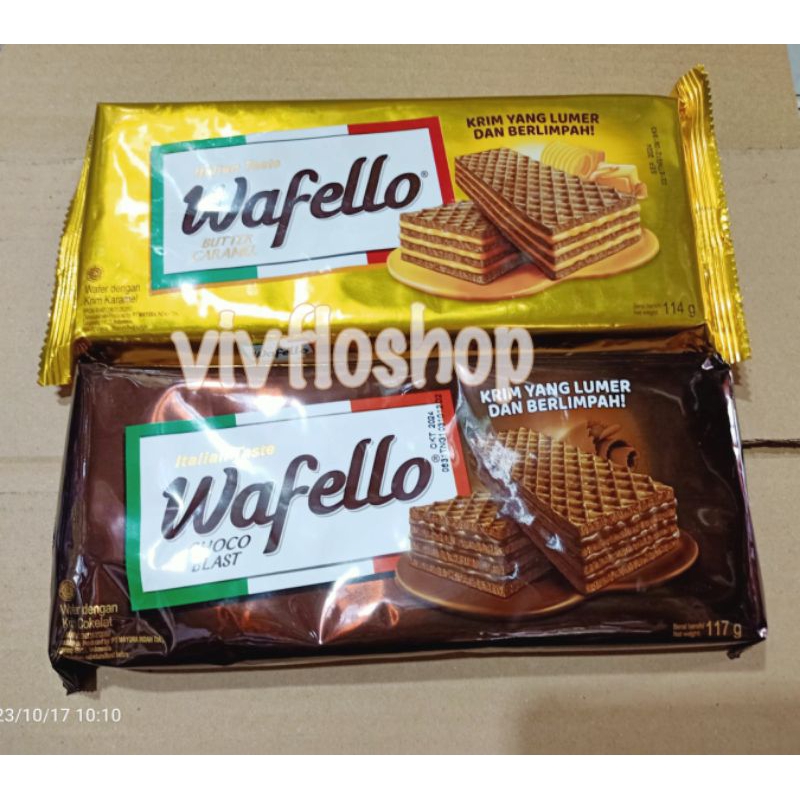 

Wafer Wafello kemasan 114 gram