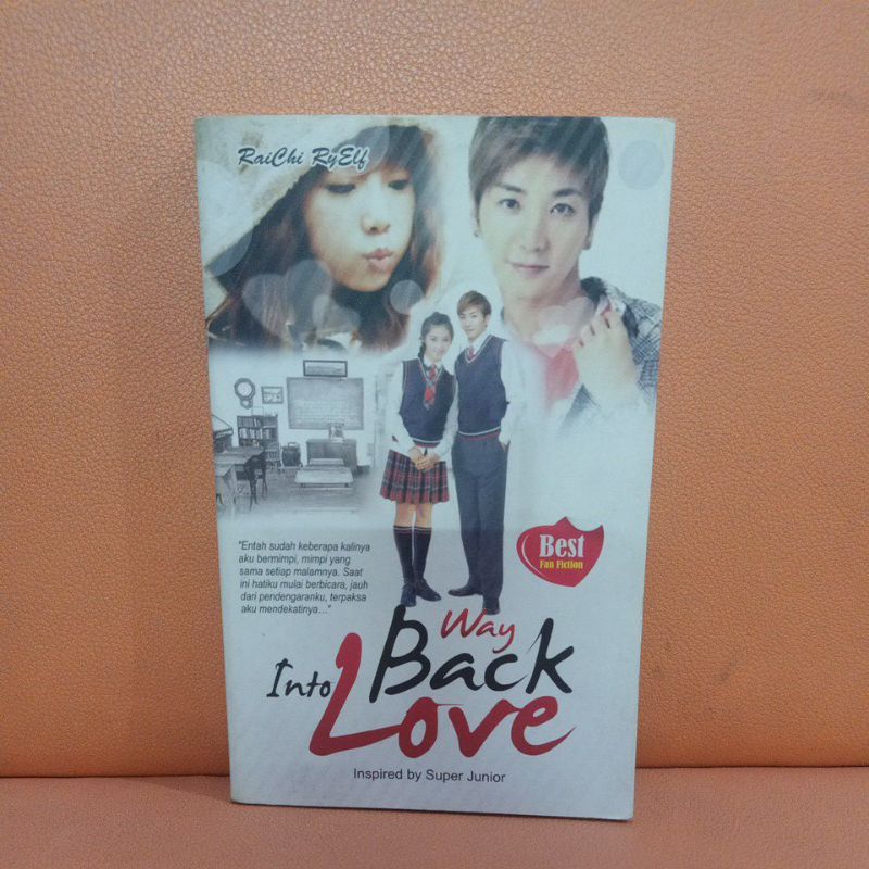 Novel Way Back Into Love Inspired by Super Junior