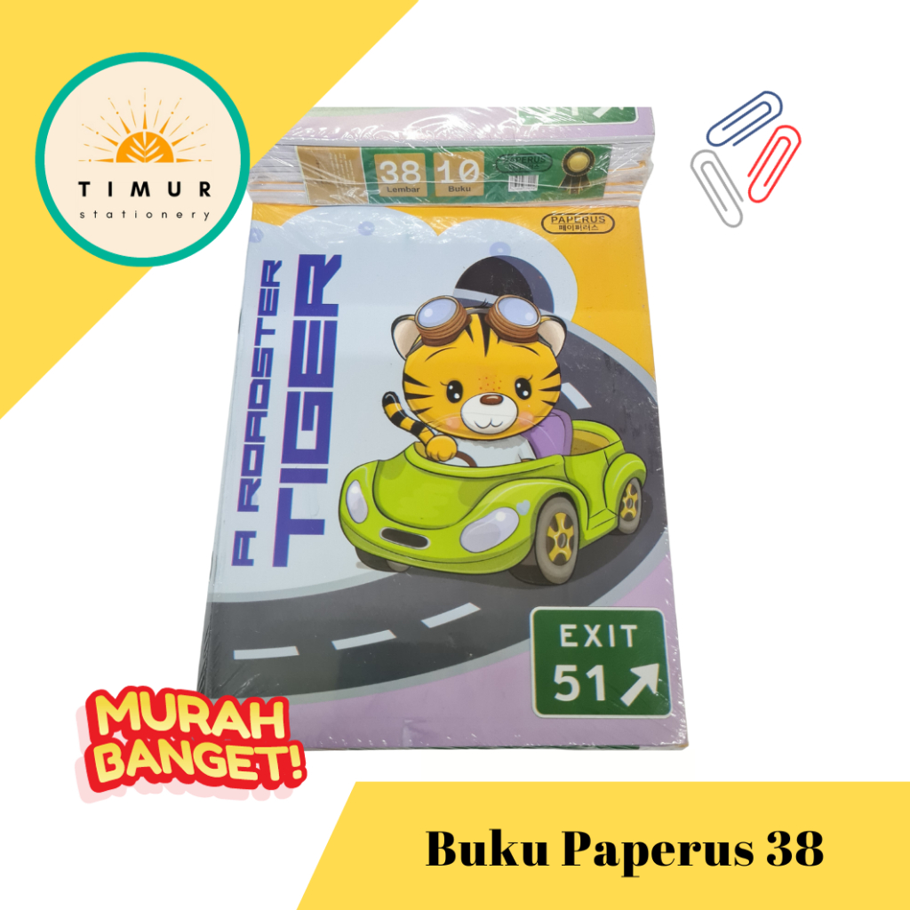 

Buku Tulis Murah Paperus 38 per Pak