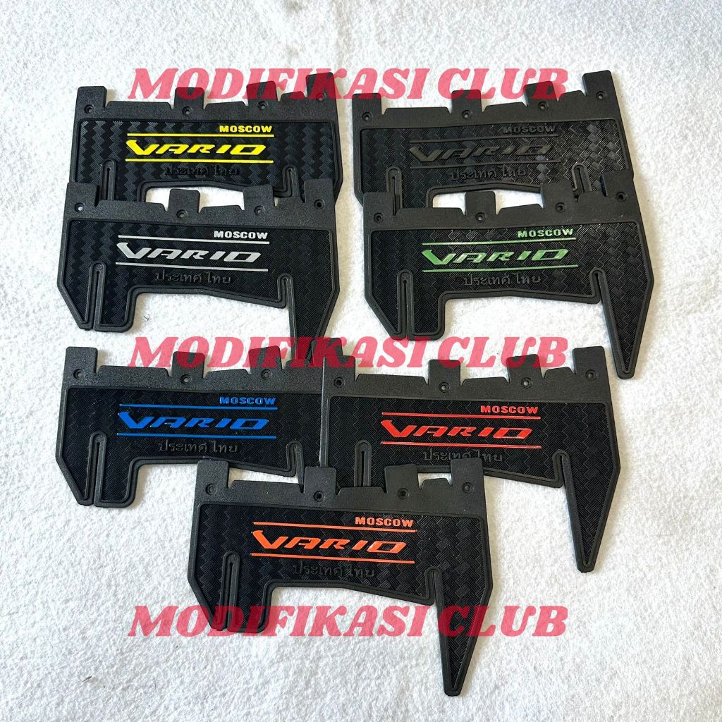 MUD FLAP VARIO 125 150 ESP KARBON MUDFLAP VARIO 125 150 ESP NEW CARBON MOSCOW KARET PELINDUNG DINAMO