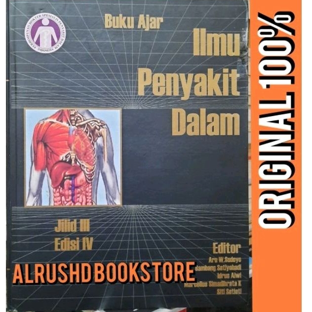 Buku (ORI 100%) Buku Ajar ILMU PENYAKIT DALAM 1Set 1, 2 dan 3 > Aru W Sudoyo ( FK UI)
