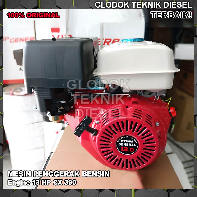 General Mesin Penggerak Bensin 13 HP GX 390 Gasoline Engine CX 390 ORIGINAL TERBAIK GX390 CX390
