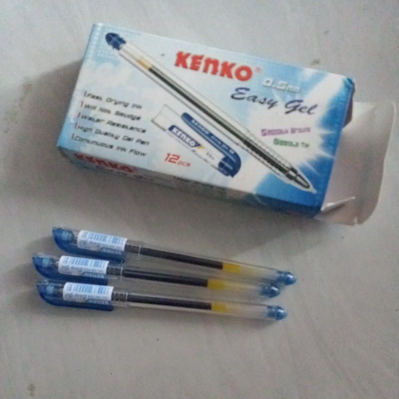 

Pulpen Gel Kenko Easy Gel 0,5 mm