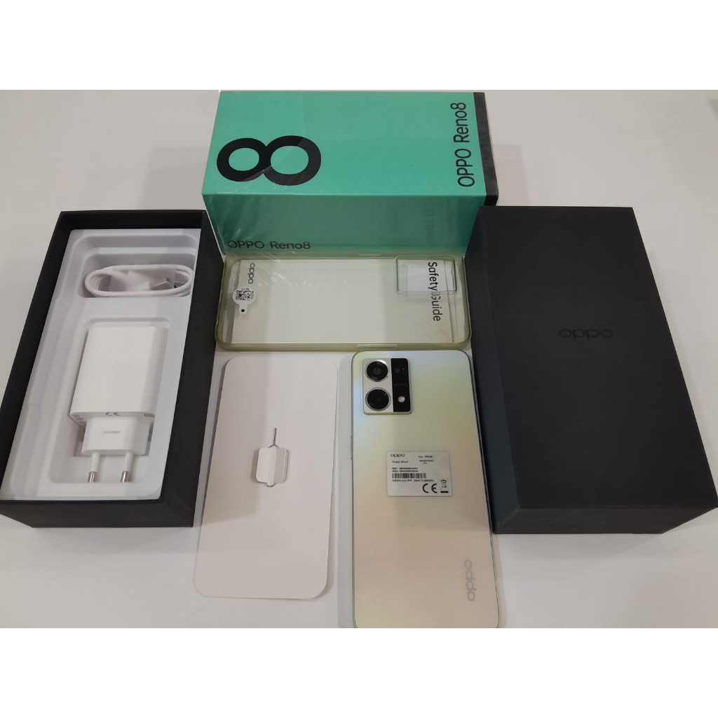 OPPO RENO 8 8/256GB 8GB SECOND EX DEMO MULUS 98%