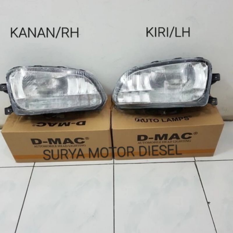 LAMPU BESAR DEPAN HINO LOHAN FM260TI HEAD LAMP ASSY HINO LOHAN KIRI LH /KANAN RH